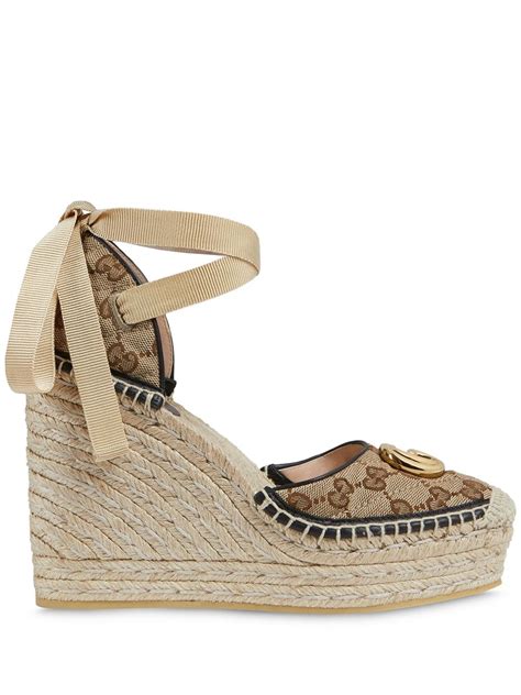 gucci shoes espadrille|Gucci espadrilles farfetch.